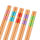 Axyaa Bamboo Chopsticks Spoon Set - Reusable Sushi Food Stick Gift Tableware