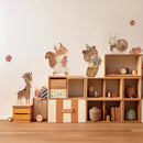Axyaa Cute Animals Wall Stickers for Kids Room Décor