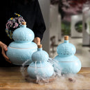 Axyaa Fusion Chinese Tableware Set with Dry Ice Gourd Plate
