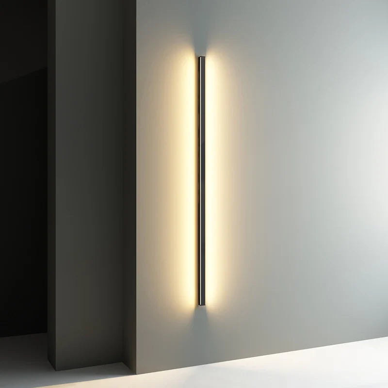 Axyaa Nordic Long Wall Lamp: Modern LED Indoor Lighting Fixtures