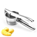 Axyaa Stainless Steel Citrus Juicer & Garlic Crusher - Kitchen Tool