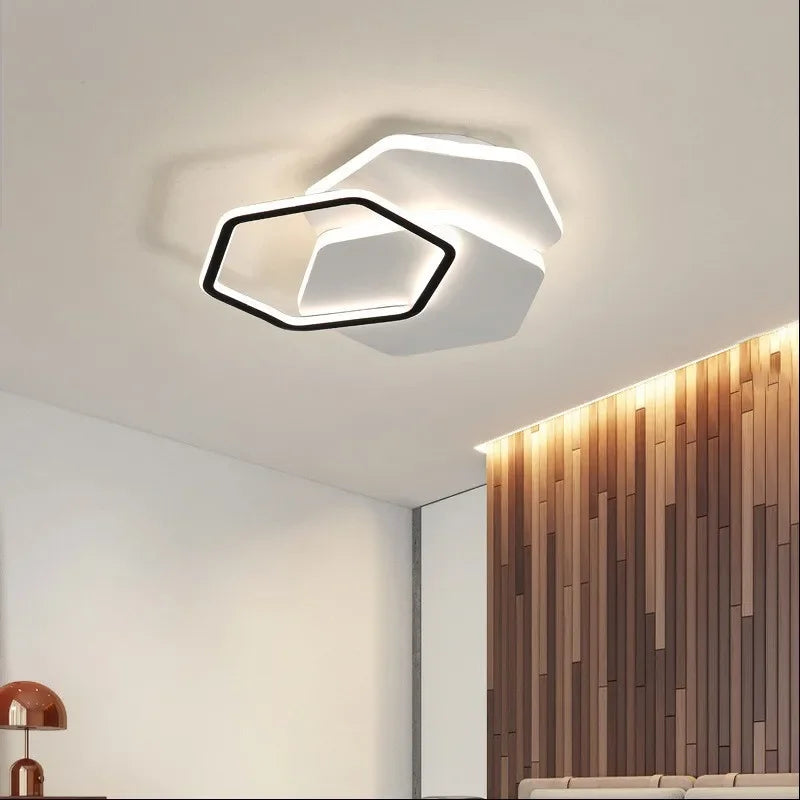 Axya Modern LED Ceiling Light: Stylish Fixture for Home Decor in Bedroom, Living Room, Dining Room