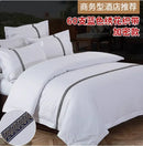 Luxury Hotel Four-Piece Bedding Set by Axyaa in Pure Cotton Linen
