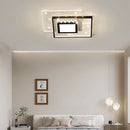 Axyaa Sparkle Ceiling Lights: High-end Black White Clash Interior Lighting Led Lights