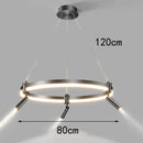 Axyaa Modern LED Chandeliers for Living & Dining Room Lighting