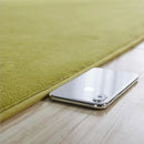 Axyaa Coral Fleece Soft Area Rug for Living Room, Bedroom, or Yoga Mat
