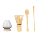Axyaa Bamboo Tea Set: Whisk, Spoon, Brush - High Quality Japanese Teaware