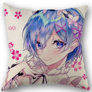 Axyaa Cotton Linen Square Decorative Pillowcase Pillow Covers Cases for Home Decor