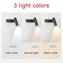 Axyaa LED Sconce Wall Lamp Switch Living Room Bedroom Spotlight Hallway Decor