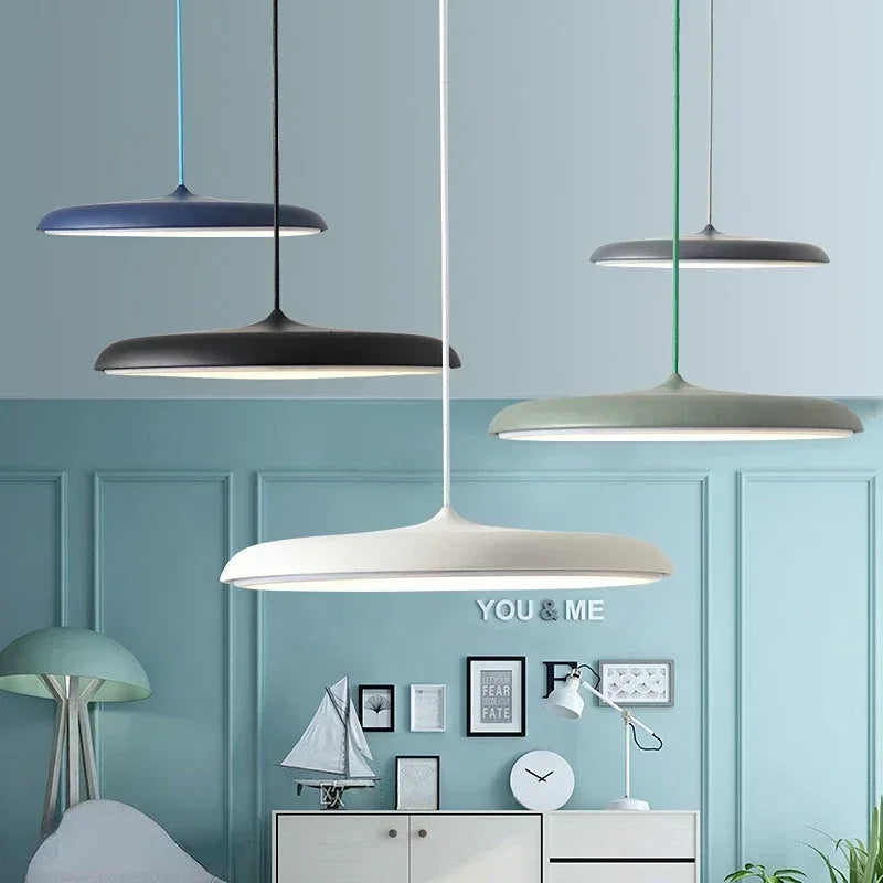 Axyaa UFO Pendant Light: Modern Design for Kitchen, Dining Room, Living Room