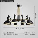 Axyaa Nordic LED Multi-Head Pendant Light for Home and Business Décor