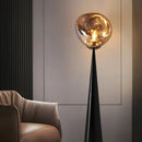 Axyaa LED Standing Lamp with Remote Control, 3-Color Temperatures, Adjustable Brightness
