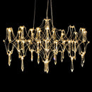 Nordic Chandelier Pendant Lights by Axyaa - Elegant Dining Room Lighting Fixtures