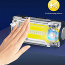 Axya Smart Sensor Rechargeable LED Headlamp White/Red Light Waterproof Headlight