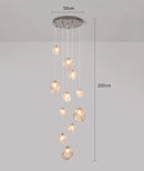 Luxurious Axyaa LED Ceiling Chandelier for Modern Bedroom and Dining Room Lighting