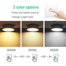 Axyaa 25W LED Downlight Ceiling Light Three Color Spotlights Large Area Lighting