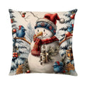 Axyaa Christmas Pillow Cover Set - Festive Home Decor & Gift