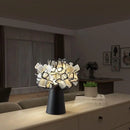 Axyaa Modern Colored Petal Table Lamp for Chic Living Spaces