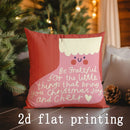 Axyaa Merry Christmas Pillowcases for Sofa Bedroom Car - Decorative Cushion Cover