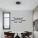 Axyaa Modern Iron Ceiling Chandelier Pendant Lights for Home Decor and Indoor Fixtures