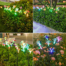 Axyaa Solar Butterfly Fiber Optic Lawn Light - Waterproof Outdoor Garden Decoration