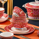 Axya™ Luxury 70-Piece Bone Dinnerware & Chopsticks Set