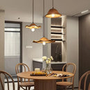 Axyaa Lotus Leaf Brown Pendant Light for Home, Coffee Shop & Restaurant Decor