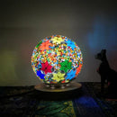 Axyaa Turkish Mosaic Lamp DIY Material Package Glass Night Light Handmade Gift