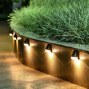 Axyaa Solar Wall Lamp: Bright Outdoor IP65 Rainproof Light for Garden, Courtyard, Staircase.