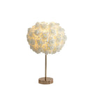 Axyaa Rose Table Lamp: Modern, Elegant, Bedroom Bedside Light for Romantic Atmosphere