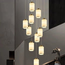 Axyaa LED Pendant Chandeliers for Modern Living and Dining Rooms