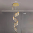 Axyaa Crystal Chandeliers & Indoor Lighting Fixtures: Modern Villa & Living Room Staircase Chandeliers
