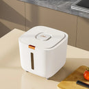 Axyaa Rice Bucket with Lid: Sealed Moisture-Proof Canister for 5/10KG Storage