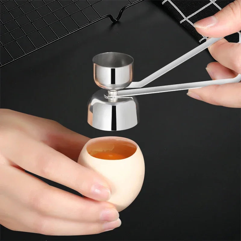 Axyaa Stainless Steel Eggshell Topper Cutter Kitchen Gadget