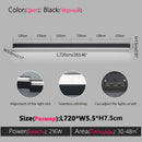 Axyaa Modern LED Ceiling Lamp with Clip Splicing and Three Color Light