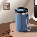 Axyaa Stainless Steel Insulated Cup with Lid - 350/500ML Thermal Mug Vacuum Flask