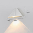 Axyaa LED Wall Lamp: Modern Outdoor Staircase Balcony Garden Terrace Lighting