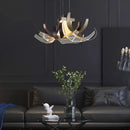 Axyaa Modern Pendant Lights Indoor Lighting Chandeliers for Living Room