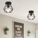 Axyaa Industrial LED Ceiling Light: Modern Retro Loft Plafonniers for Home Decor