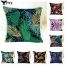 Abstract Leaf Cushion Cover by Axyaa - 45*45cm