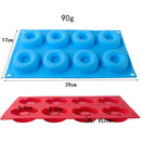 Axyaa Silicone Donut Mold Baking Pan Tray - DIY Cake Tools for Dessert Making