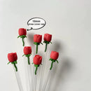 Axyaa Silicone Straw Toppers for Stanley Tumbler - Hearts Design Straw Covers