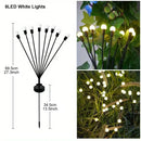 Axyaa Solar Glowworm Lights: Dual-Color LEDs, Waterproof for Lawn, Pathway, Patio