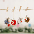 Axyaa Felt Deer Pendant - Creative Elk Christmas Tree Hanging Decor