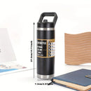 Axyaa Stainless Steel Thermal Bottle for Hot/Cold Drinks, Leakproof, Portable, 27oz/37oz, Outdoor & Travel