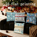 Snowman Pattern Pillowcases for Sofa Bedroom Car by Axyaa
