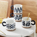 Axyaa Hand-painted Ceramic Mug 400ML Large Capacity Drinking Cup