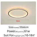 Axyaa Nordic Minimalist LED Ceiling Light for Living Room Kitchen Restaurant