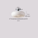 Axyaa Modern Wicker Wood LED Ceiling Lights for Home Decor