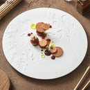 Axyaa Rock Texture Ceramic Dessert Plate Steak Plate Creative Tableware
